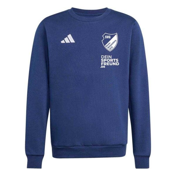 SVG Weissenberg x adidas Entrada 26 Kids Sweatshirt Kinder - team navy blue 2/white