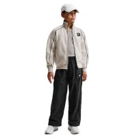 Nike Air Trainingsjacke Fleece Kinder - weiß/schwarz