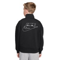 Nike Air Trainingsjacke Fleece Kinder - schwarz/weiß