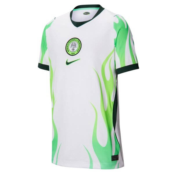 Nike Nigeria Away Stadium Trikot Kinder WM2026 - weiß/grün