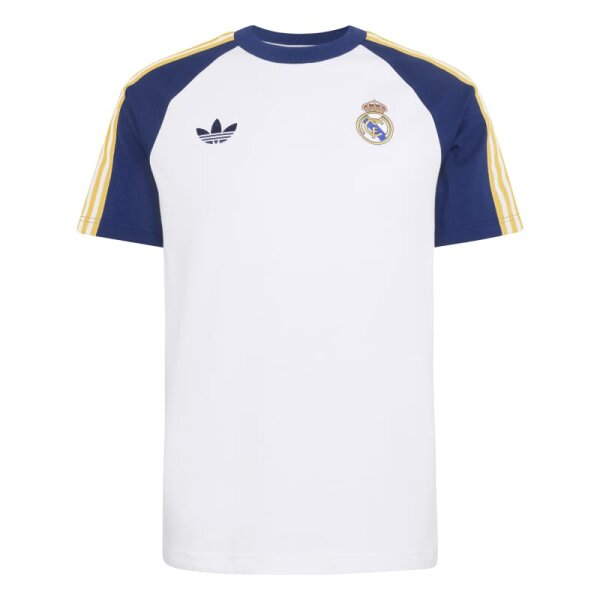 adidas Real Madrid OG T-Shirt Herren - weiß/blau/gold