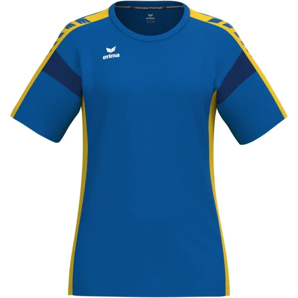 Erima Celebrate 125 T-Shirt function Damen - blau/gelb