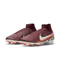 Nike Mercurial Superfly 10 Elite FG High Herren United - dunkelrot/beige