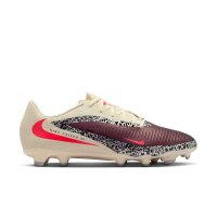 Nike Phantom 6 Academy FG/AG Herren United - dunkelrot/beige