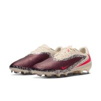 Nike Phantom 6 Academy FG/AG Herren United - dunkelrot/beige