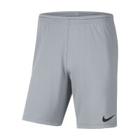 Nike Park III Short Kinder - grau/schwarz