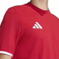 ISD Lions x adidas Entrada 26 T-Shirt Herren - team power red 2/white