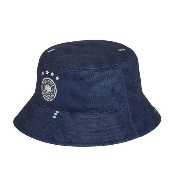 adidas DFB Away Stoffhut WM2026 - navy/weiß/türkis