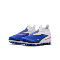 Nike Phantom 6 High Academy AG Kinder Attack - weiß/blau/pink