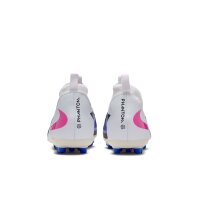 Nike Phantom 6 High Academy AG Kinder Attack - weiß/blau/pink