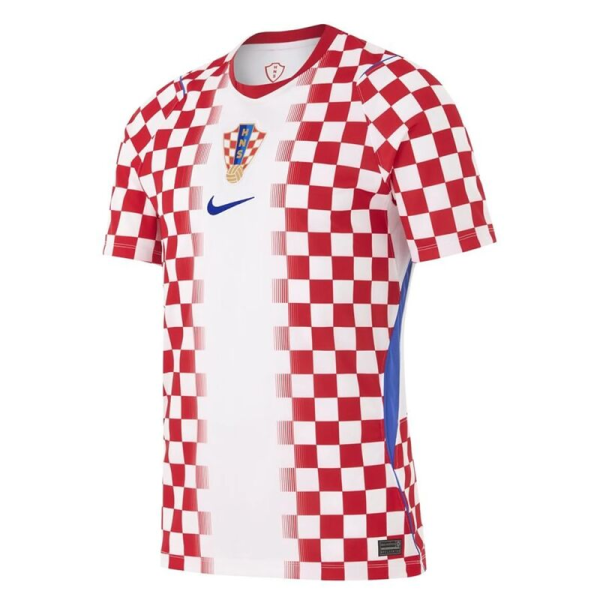 Nike Kroatien Home Stadium Trikot Kinder WM2026 - rot/weiß