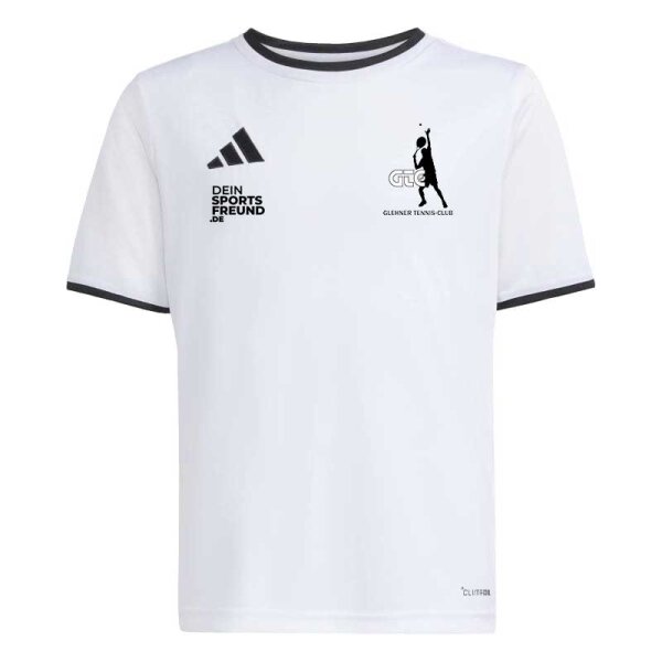 Glehner Tennis Club x adidas Entrada 26 Trikot Kinder - white/black
