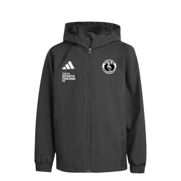 TC Vorster Wald x adidas Entrada 26 Kids Allwetterjacke Kinder - black/white