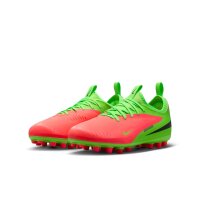 Nike Phantom 6 Academy AG Kinder Haaland - grün/rot