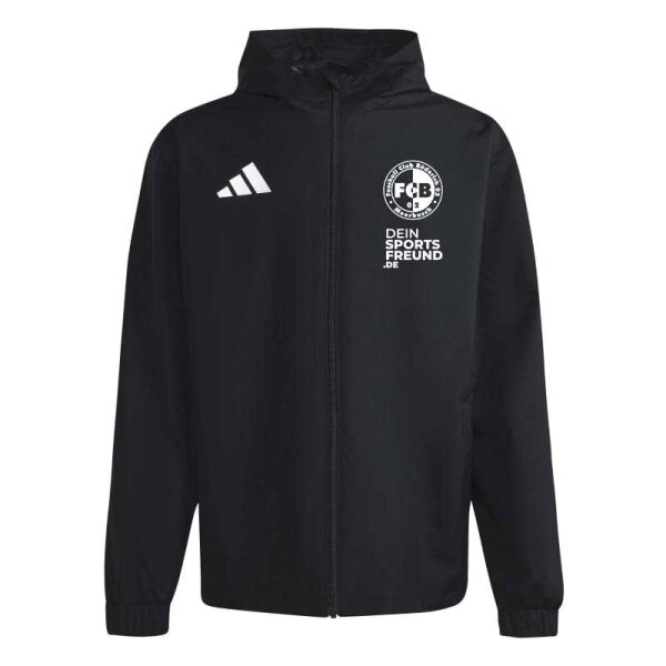 FC Büderich x adidas Ent26 Alwetterjacke Herren - black/white
