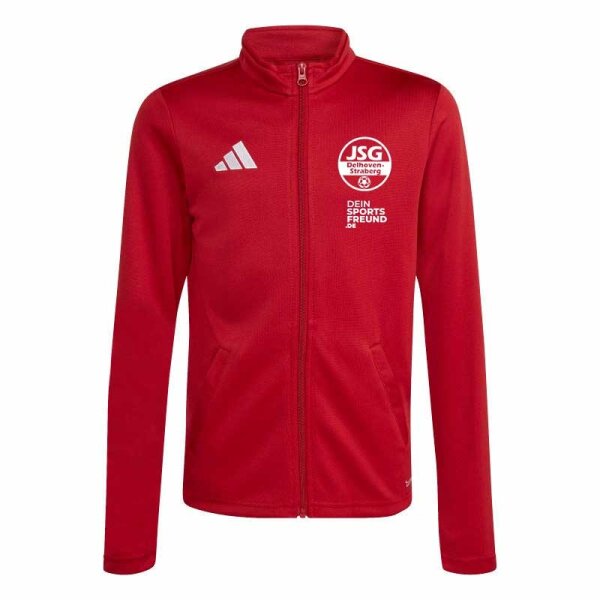 JSG Delhoven-Straberg x adidas Entrada 26 Originals Jacke Kids Kinder - team power red 2/white