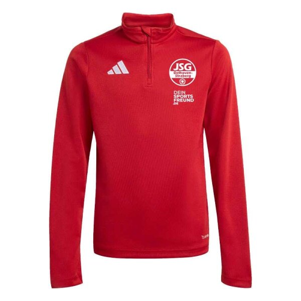 JSG Delhoven-Straberg x adidas Entrada 26 Kids Trainingsoberteil Kinder - team power red 2/white