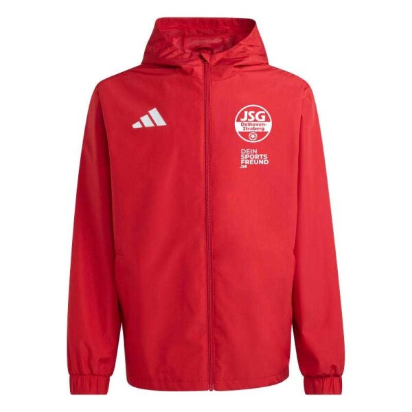 JSG Delhoven-Straberg x adidas Ent26 Allwetterjacke Herren - team power red 2/white
