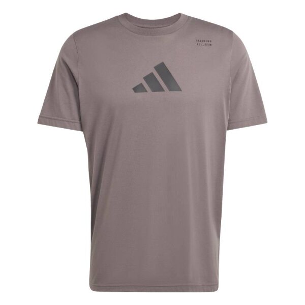 adidas Climacool Training T-Shirt Herren - braun/schwarz
