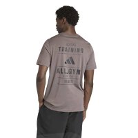adidas Climacool Training T-Shirt Herren - braun/schwarz