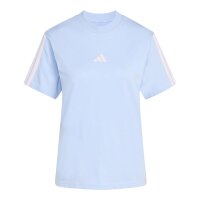 adidas Essentials T-Shirt Damen - blau/pink
