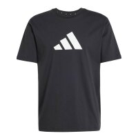 adidas Future Icons T-Shirt Herren - schwarz/weiß