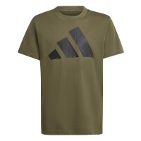 adidas Essentials T-Shirt Kinder - grün/schwarz