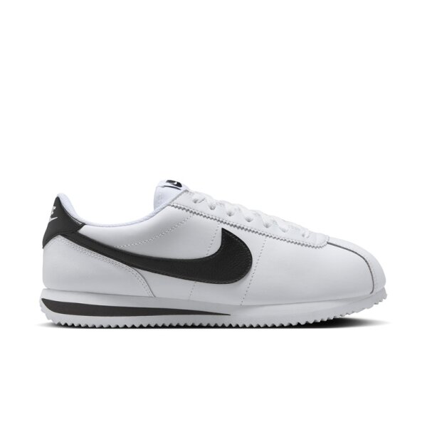 Nike Cortez Leather Sneaker Damen - weiß/schwarz
