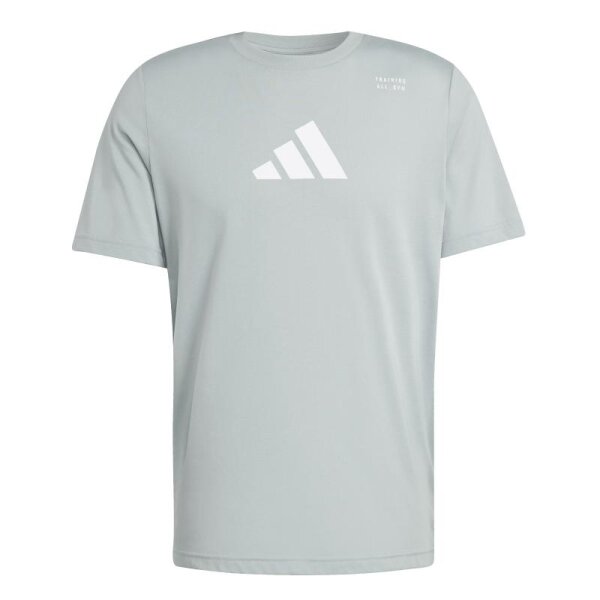 adidas Climacool Training T-Shirt Herren - hellblau/weiß