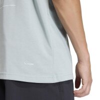 adidas Climacool Training T-Shirt Herren - hellblau/weiß