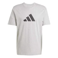 adidas Future Icons T-Shirt Herren - grau/schwarz