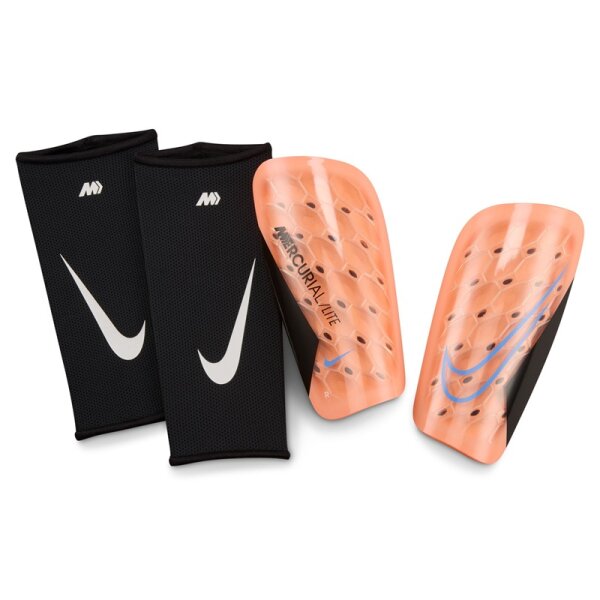 Nike Mercurial Lite Schienbeinschoner - orange/schwarz