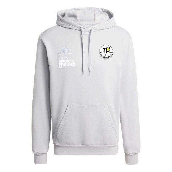 TC Gnadental x adidas Entrada 26 Hoodie Herren - team light grey/white
