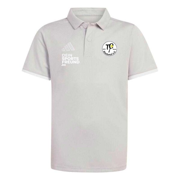 TC Gnadental x adidas Entrada 26 Kids Poloshirt Kinder - team light grey/white