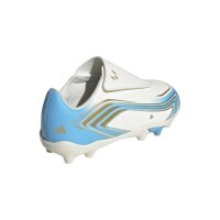 adidas F50 Messi Club FG/MG Klettverschluss Kinder El Ultimo Tango - weiß/blau