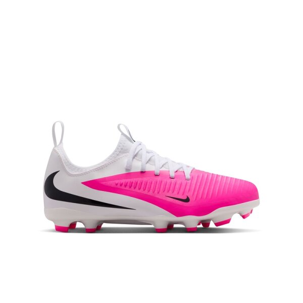 Nike Phantom 6 Academy FG/MG Kinder Breakout - weiß/pink/schwarz
