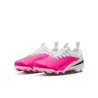 Nike Phantom 6 Academy FG/MG Kinder Breakout - weiß/pink/schwarz