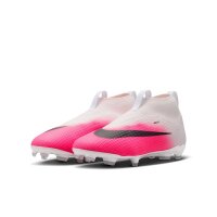 Nike Mercurial Superfly 11 High Academy FG/MG Kinder Breakout - weiß/pink/schwarz