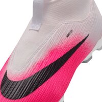Nike Mercurial Superfly 11 High Academy FG/MG Kinder Breakout - weiß/pink/schwarz