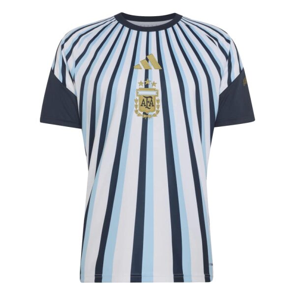adidas Argentinien Home Pre-Match Trikot Herren WM2026 - weiß/blau