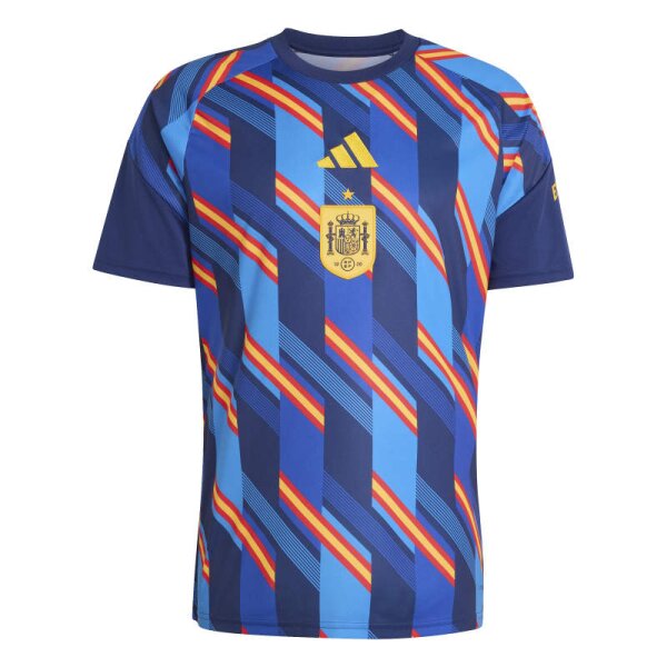 adidas Spanien Home Pre-Match Trikot Herren WM2026 - blau