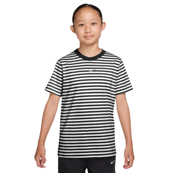 Nike Sportswear T-Shirt Kinder - schwarz/weiß