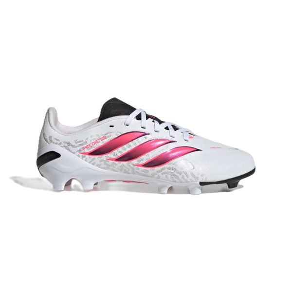 adidas Predator League FG Kinder Chaos vs Control  - weiß/rot/schwarz
