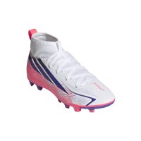 adidas F50 Hyperfast Club High FG/MG Kinder Chaos vs Control  - weiß/blau/rot