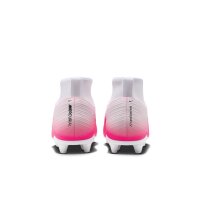 Nike Mercurial Superfly 11 High Club FG/MG Kinder Breakout - weiß/pink/schwarz
