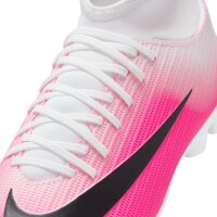 Nike Mercurial Superfly 11 High Club FG/MG Kinder Breakout - weiß/pink/schwarz