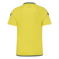 hmlCORE 2.0 Jersey S/S Kids - blazing yellow/true blue