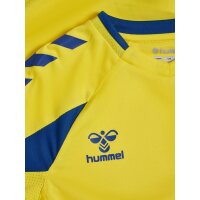 hmlCORE 2.0 Jersey S/S Kids - blazing yellow/true blue