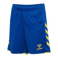 hmlCORE 2.0 Shorts S/S Kids - true blue/blazing yellow