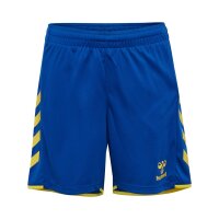 hmlCORE 2.0 Shorts S/S Kids - true blue/blazing yellow